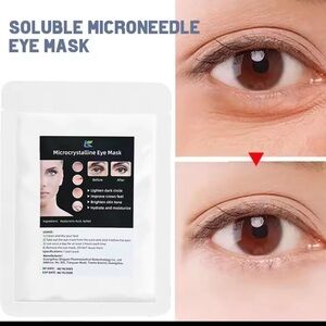 Soluble Microneedle Eye Mask